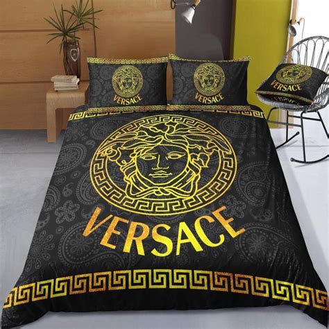 queen size versace bed sheets|Versace la va bedding.